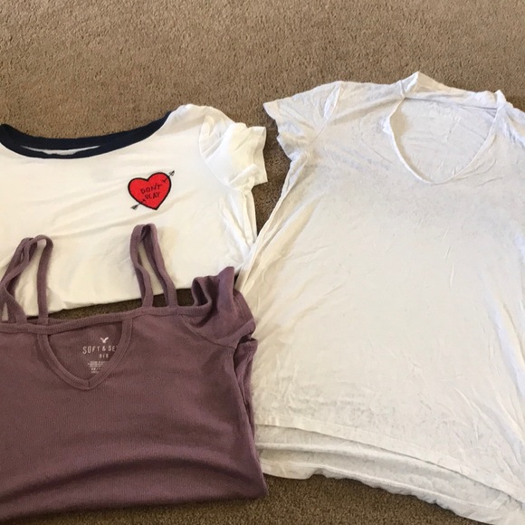 American Eagle Outfitters Tops - 3 American Eagle tops American Eagle Outfitters Tops - 3 American Eagle tops